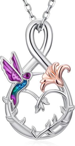 Horse Necklace Sterling Silver Girls Kiss Horse Pendant Jewelry Gifts for Woman Horse Lover in Kuwait
