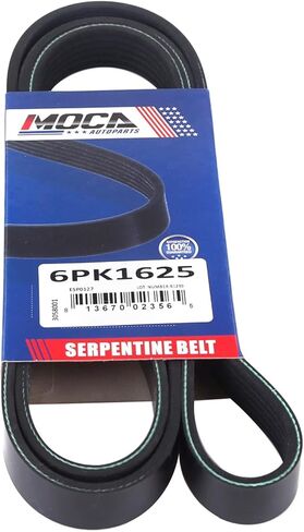MOCA 3-Bolt Pulley Flange Water Pump w/Serpentine Belt Compatible with 2013-2022 for Ford F-150 5.0L in Saudi Arabia