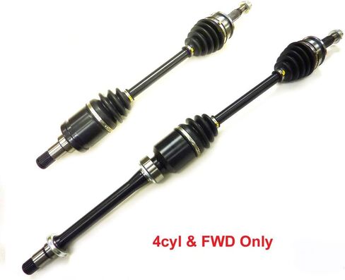 محاور DTA 2 الأمامية الجديدة (مجموعة محور القيادة) متوافقة مع 2006-2012 RAV4، 4cyl FWD فقط - لن تناسب V6 أو AWD in Saudi Arabia