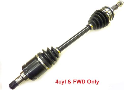 محاور DTA 2 الأمامية الجديدة (مجموعة محور القيادة) متوافقة مع 2006-2012 RAV4، 4cyl FWD فقط - لن تناسب V6 أو AWD in Saudi Arabia