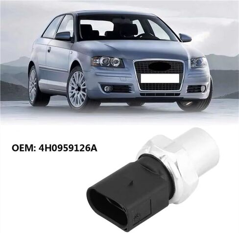A/C Pressure Switch Sensor, for A4 2011-2014 4H0959126A 4H0959126 A/C Pressure Switch Sensor in Saudi Arabia