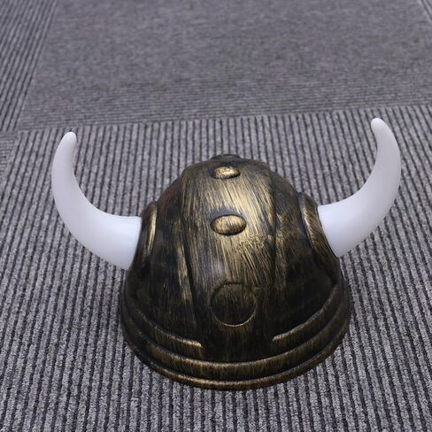 Garneck Hat with Horns,Creativity Viking Helmet for, Viking Costume Helmet with Classic Horn Design for Halloween, Cosplay, in Saudi Arabia