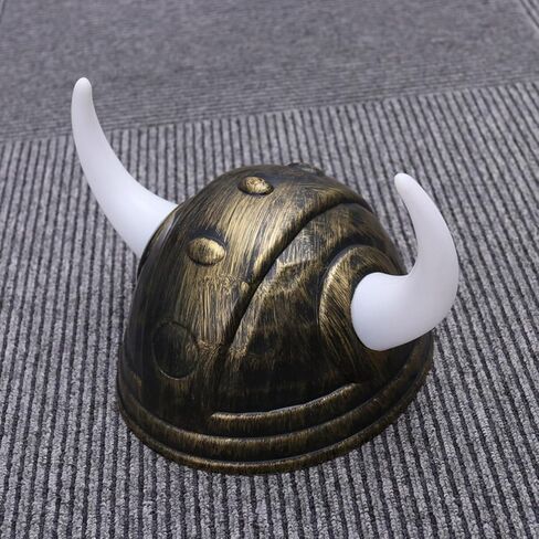 Garneck Hat with Horns,Creativity Viking Helmet for, Viking Costume Helmet with Classic Horn Design for Halloween, Cosplay, in Saudi Arabia