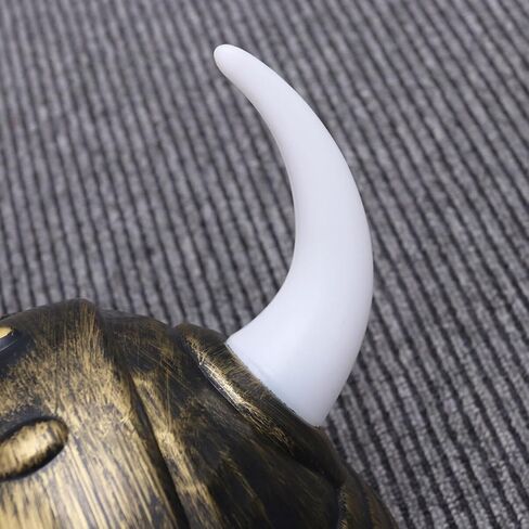 Garneck Hat with Horns,Creativity Viking Helmet for, Viking Costume Helmet with Classic Horn Design for Halloween, Cosplay, in Saudi Arabia