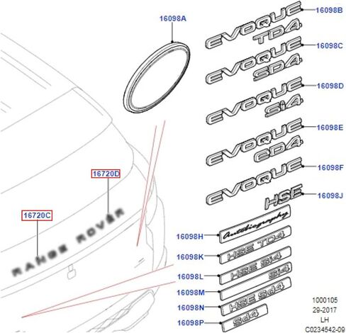 3D رأس أمامي مرتفع ABS حرف صائق شعار الباب الخلفي رسائل شعار خلفي لوحة اسم شارة رياضية متوافقة مع RxxxE وRxxxR (فضي غير لامع) in Saudi Arabia