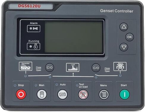 6120U 6110U Genset Controller AMF Auto Start Stop Control Module Panel for Generator Parts Replace HGM6120N HGM6110N(6110U) in Saudi Arabia