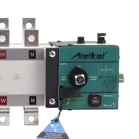 4P 300A ATS مولد الديزل المزدوج الطاقة نقل تلقائي التبديل 300amp 220 فولت مباراة مع لوحة وحدة التحكم in Saudi Arabia