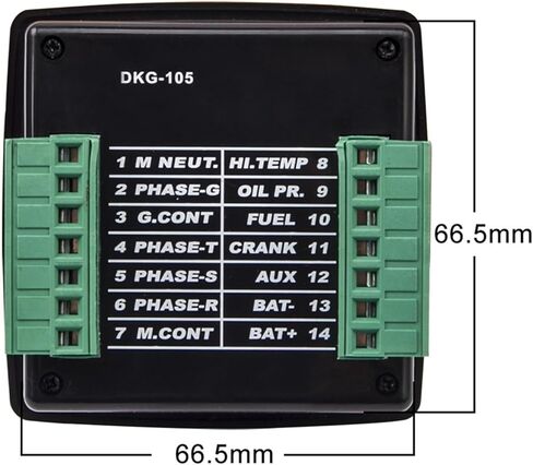 Replace DATAKOM DKG105 Controller Module Generator Control Panel Genset Parts DKG-105 DKG 105 in Saudi Arabia