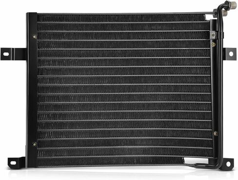 A-Premium Air Conditioning A/C Condenser Compatible with Jeep YJ Series Wrangler 1987-1995, 2.5L 4.0L 4.2L, with Bracket in Saudi Arabia
