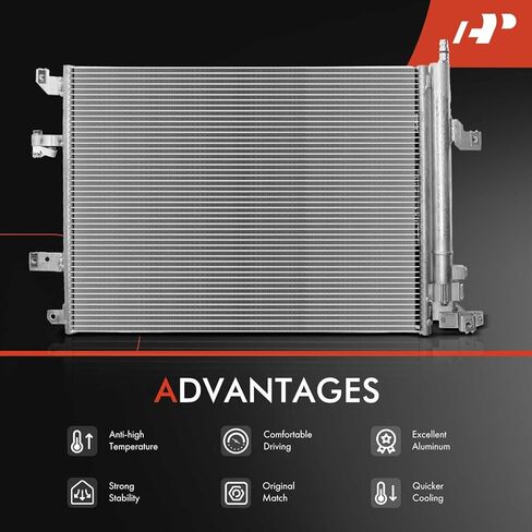 مكيف هواء ممتاز A/C مكثف متوافق مع فولفو S60 2005 2006 2007 2008 2009، XC70 2005 2006 2007، S80 2005/2007، V70 2006-2007 in Saudi Arabia