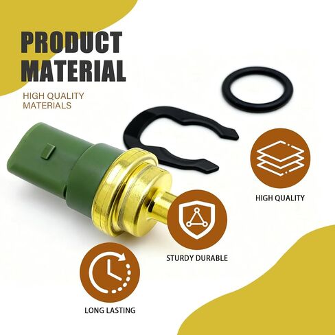 استبدال مستشعر درجة حرارة المحرك # 059 919 501A متوافق مع 1998-2010 VW Beetle Cabrio Passat Jetta Polo Golf Eurovan، 1998-2010 Audi A8 TT A4 RS4 S4 RS6 A6 S6 S8 in Kuwait