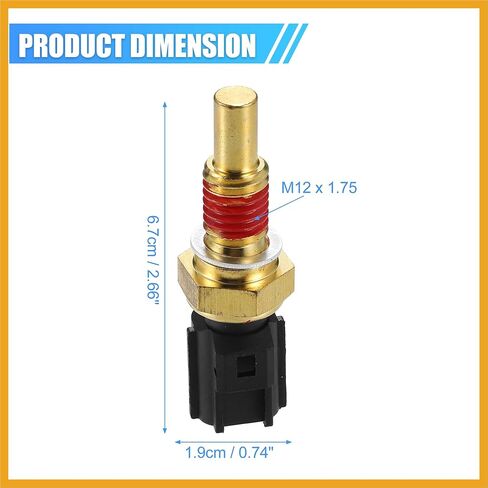 Engine Coolant Temperature Sensor No.8L3Z6G004A for Ford F-150 1997-2010 Water Temperature Sensor Replacement in Saudi Arabia