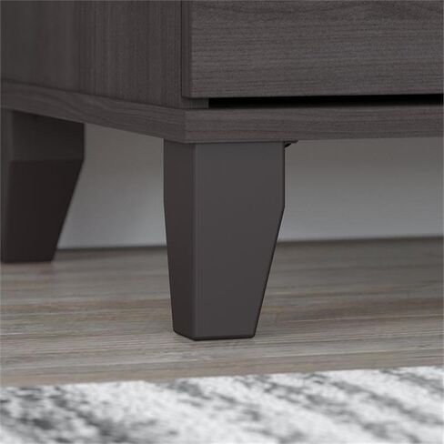 Pemberly Row Contemporary 2 Drawer Lateral File Cabinet in Storm Gray in Saudi Arabia