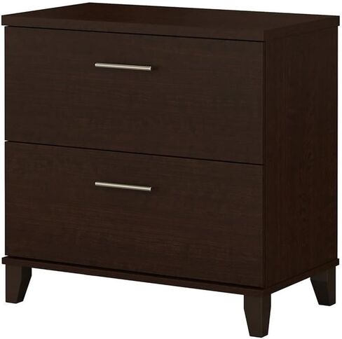 Pemberly Row Contemporary 2 Drawer Lateral File Cabinet in Storm Gray in Saudi Arabia