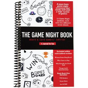 Game Night Book for Scorekeeping and Memories - Third Edition in Saudi Arabia