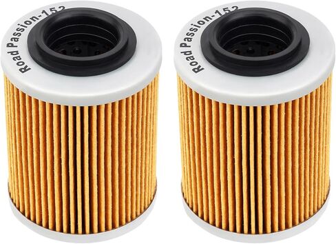 Road Passion 420256188 Oil Filter Compatible with Can-Am 700 Commander EFI DPS/XT 2022-2024 700 Traxter T Base XU (HD7 Engine) 2022-2024 975 Defender PRO CAB, LTD (HD10 Engine) 2021-2022(1PC) in Saudi Arabia