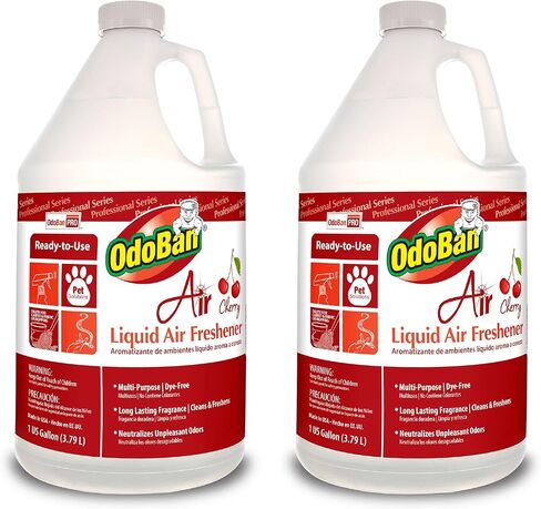 OdoBan Professional Series Ready-to-Use Air Lavender Liquid Air Freshener, 2-Pack, 1 Gallon Each, Lavender Scent in Kuwait
