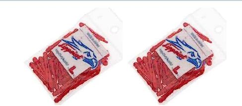L-Style Dart Tips: Lippoint USA - 2BA Standard Thread - Plastic Soft Dart Point Replacements (50 Pack) - Blue in Saudi Arabia