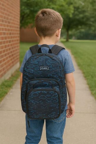 FUEL Dome Backpack with Lunch Box Set - Floral in Kuwait