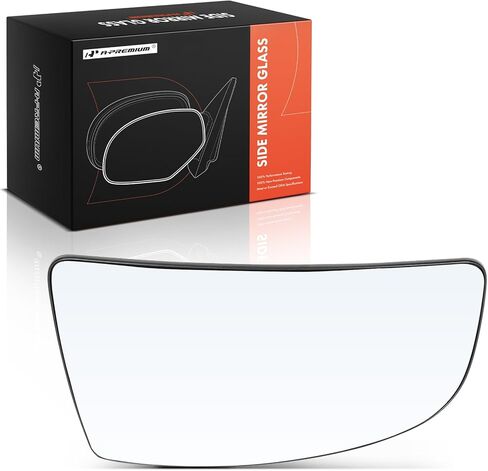 A-Premium Right Passenger Side Lower Non-Heated Mirror Glass with Backing Plate - Compatible with 2015-2019 Ford Transit T150 T250 T350 T350 HD, Towing Mirror Convex, Replace # BK3Z17K707A in Saudi Arabia