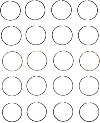 Premium Piston Rings Set | Compatible with 04-06 Chevy Colorado GMC Canyon 2.8L | .50mm (.020 Oversized) in Saudi Arabia
