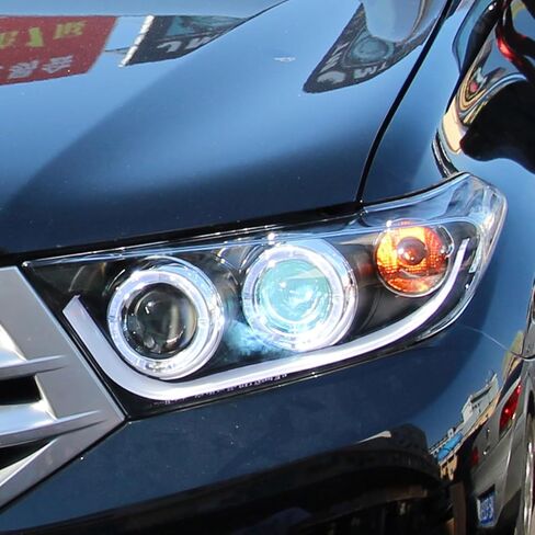 For Toyota Highlander 2012 2013 2014 Headlights LED DRL Turn Signal High Beam Head Lamp Assembly in Saudi Arabia