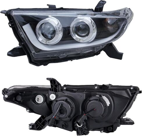 For Toyota Highlander 2012 2013 2014 Headlights LED DRL Turn Signal High Beam Head Lamp Assembly in Saudi Arabia