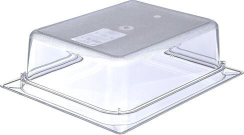 كارليسلي مقلاة طعام نصف حجم من البولي كربونات من ستوربلس 10223B07، عمق 8 انش، شفافة in Kuwait