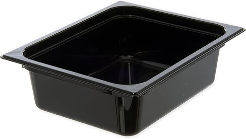Carlisle FoodService Products 10223B07 StorPlus Half Size Food Pan, Polycarbonate, 8" Deep, Clear in Kuwait