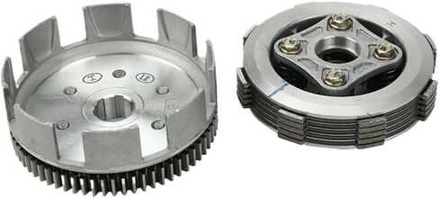 مجموعة قابض الدراجة النارية لـ YX YinXiang 140 150 160 CC 150cc 160cc 2V 4V W063 W150-5 أجزاء المحرك الأفقي الترابية دراجة الطرق غير الممهدة (مجموعة واحدة مع أجزاء) in Saudi Arabia
