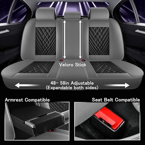 Seat Covers for Mercedes-Benz Sprinter 2500 2017-2025,Car Seat Covers Front Seats,Waterproof Seat Cover,All Weather Car Seat Cover(Front,Black) in Kuwait