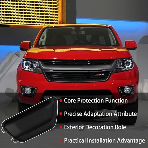 iKer Front Fog Light Cover Compatible with Chevrolet Colorado 2015-2020 Fog Lamp Cover Passenger Side Right Hand Replace:GM1039183 22925745 in Saudi Arabia