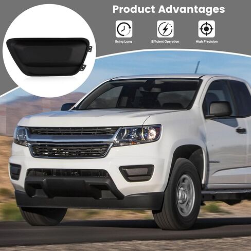 iKer Front Fog Light Cover Compatible with Chevrolet Colorado 2015-2020 Fog Lamp Cover Passenger Side Right Hand Replace:GM1039183 22925745 in Saudi Arabia