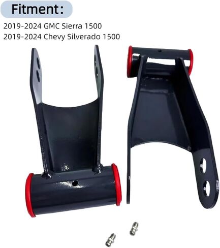 طقم تكبل لخفض السقوط الخلفي مقاس 2 بوصة متوافق مع 2019-2024 GMC Sierra 1500 Chevy Silverado 1500 Leaf Spring Suspension Kit استبدال 712120 in Saudi Arabia