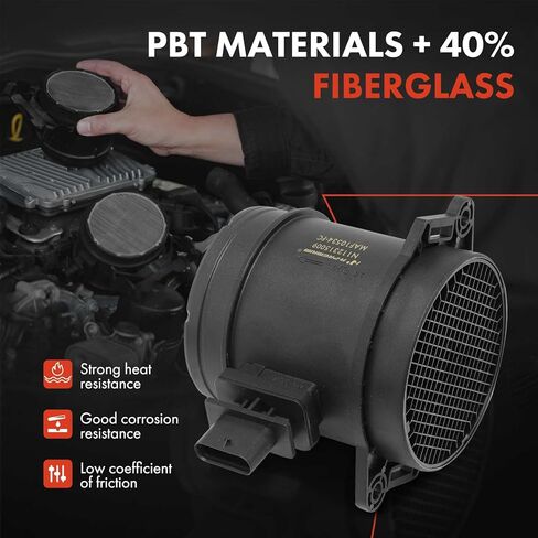A-Premium Mass Air Flow Sensor Compatible with Volkswagen Passat 2017-2018 Touareg Porsche Cayenne, with Housing in Saudi Arabia