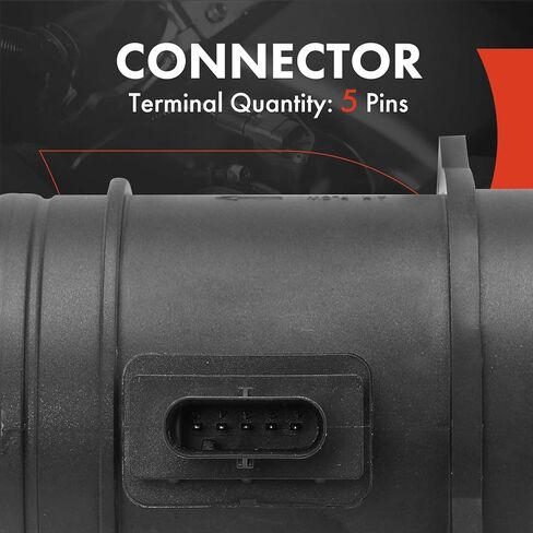 A-Premium Mass Air Flow Sensor Compatible with Volkswagen Passat 2017-2018 Touareg Porsche Cayenne, with Housing in Saudi Arabia