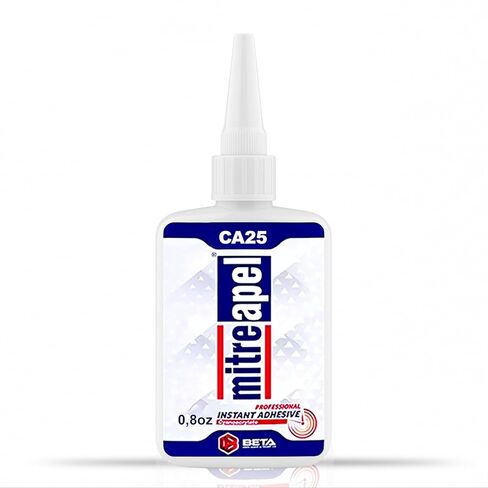 MITREAPEL CA Glue with Activator (3 x 0.80 oz - 3 x 3.30 fl oz.) - CA Glue for Woodworking - Cyanoacrylate Glue and Activator Spray - Crazy Glue, Super Glue for Crafts and DIY Projects - (3 Pk) in Kuwait