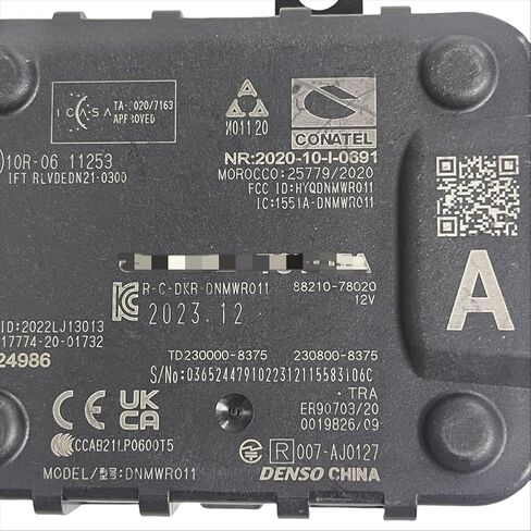88210-F6010 Front Cruise Control Distance Sensor fits for Toyota Corolla Cross Crown bZ4X 2023-2025 fits for Lexus NX250 NX350 NX350h NX450h+ 2022-2025 Front Distance Control Sensor 88210-78020 in Saudi Arabia