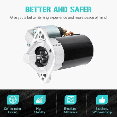 بداية جديدة (فقط للتلقائي) لسيارة Hyundai Accent 1.6 1.6L 2001-2011، لكيا ريو Rio5 1.6 1.6L 2006-2008، يستبدل 108-267، 108-267A، 108-267B، 410-40026 17342 in Kuwait