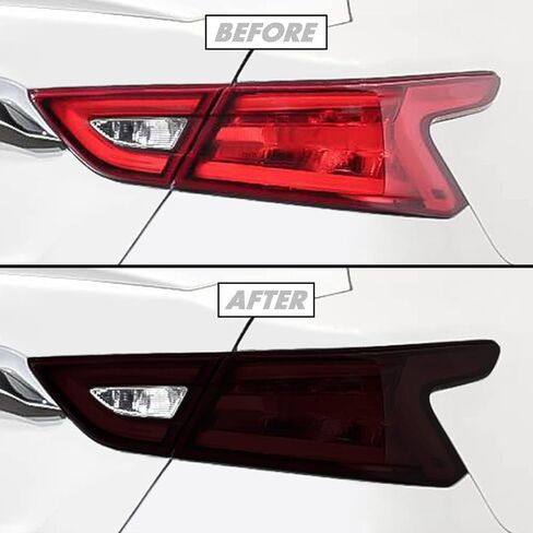 SlickMod PreCut Vinyl Smoke Tint for 2016-2018 Nissan Maxima Tail Light (1. Taillight, 20% Dark Smoke) in Saudi Arabia