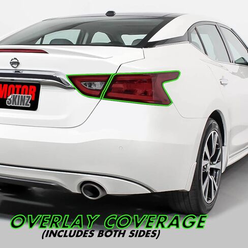 SlickMod PreCut Vinyl Smoke Tint for 2016-2018 Nissan Maxima Tail Light (1. Taillight, 20% Dark Smoke) in Saudi Arabia
