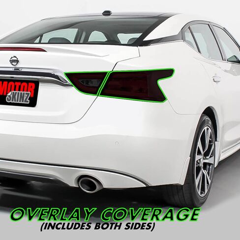 SlickMod PreCut Vinyl Smoke Tint for 2016-2018 Nissan Maxima Tail Light (1. Taillight, 20% Dark Smoke) in Saudi Arabia