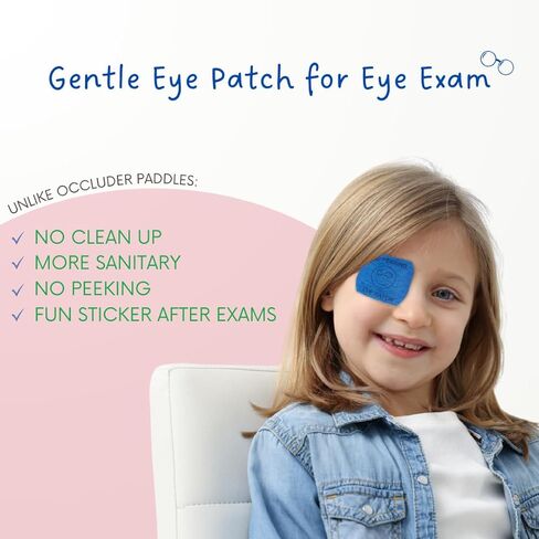 ATL Direct Blue Eye Occluder لامتحان العين، 100 قطعة العين، بقع العين للأطفال، غطاء العين لامتحانات العين، غطاء العين لامتحان العين، أدوات فحص العين، أدوات طبيب العيون اختبار العين، بقع العين لامتحانات العين in Kuwait