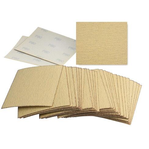 1/4 Sheet Sandpaper 4.5"x5.5" 25PCS 40 Grit Palm Sander Sheets for Woodworking, Automotive & Metal in Saudi Arabia