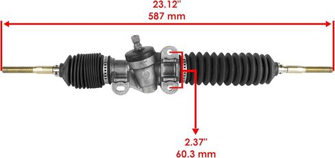 Caltric Steering Rack and Pinion Compatible With Club Car 1022886-01 1036797-01 102288601 103679701 in Saudi Arabia