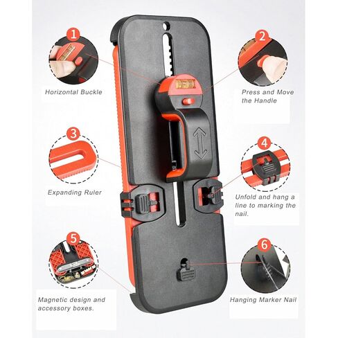 Picture Hanging Tool Frame Leveler Picture Hanger Wall Hanging Kit Picture Leveling Tool in Saudi Arabia