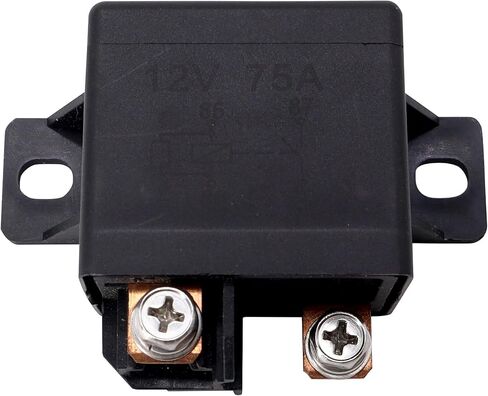 HiSport 75A 12V SPST-NO مرحل الطاقة عالي التيار مع استبدال جهات الاتصال المتشعبة لـ V23232-D0001-X001، 332002168 in Saudi Arabia