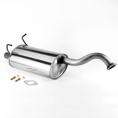 Stainless Steel Front Exhaust Pipe + Sealing Ring + Bolt Kit Compatible with 2015-2016 Honda CR-V 2.4L in Saudi Arabia