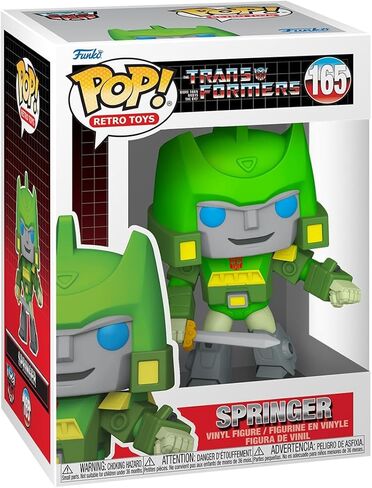 Funko Pop! Retro Toys: Transformers - Springer - Collectable Vinyl Figure - Gift Idea - Official Merchandise - Toys for Kids & Adults - Disney Fans - Model Figure for Collectors and Display in Saudi Arabia