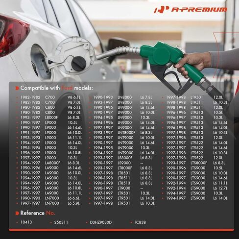 غطاء حشو خزان الوقود الممتاز متوافق مع Ford C700، C800، L8000F، L9000، LA8000F، LA9000، LN7000، LN8000، LN9000، LNT8000F، LNT9000، LS8000F، LS9000، LT8000F، LT8501، LT8511، LT8513، LT9000 in Saudi Arabia